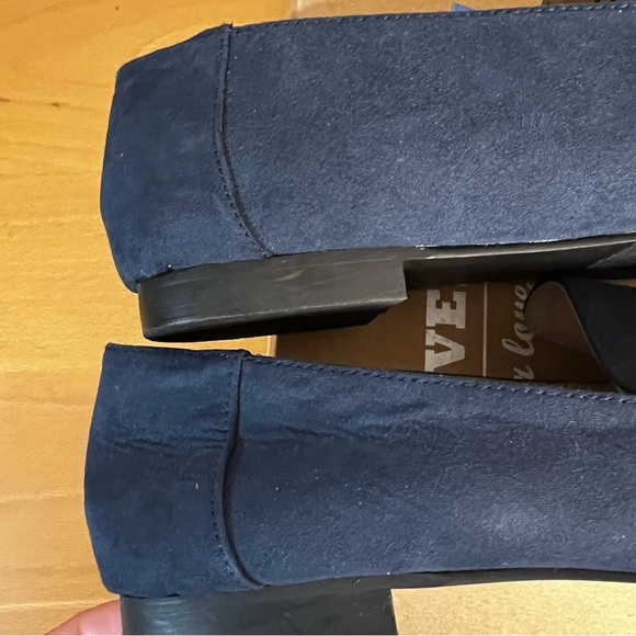 NIB Blue Feversole Slip-On Loafers sz 9 - Picture 8 of 10
